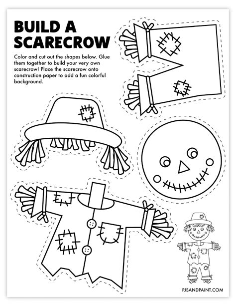 free scarecrow template